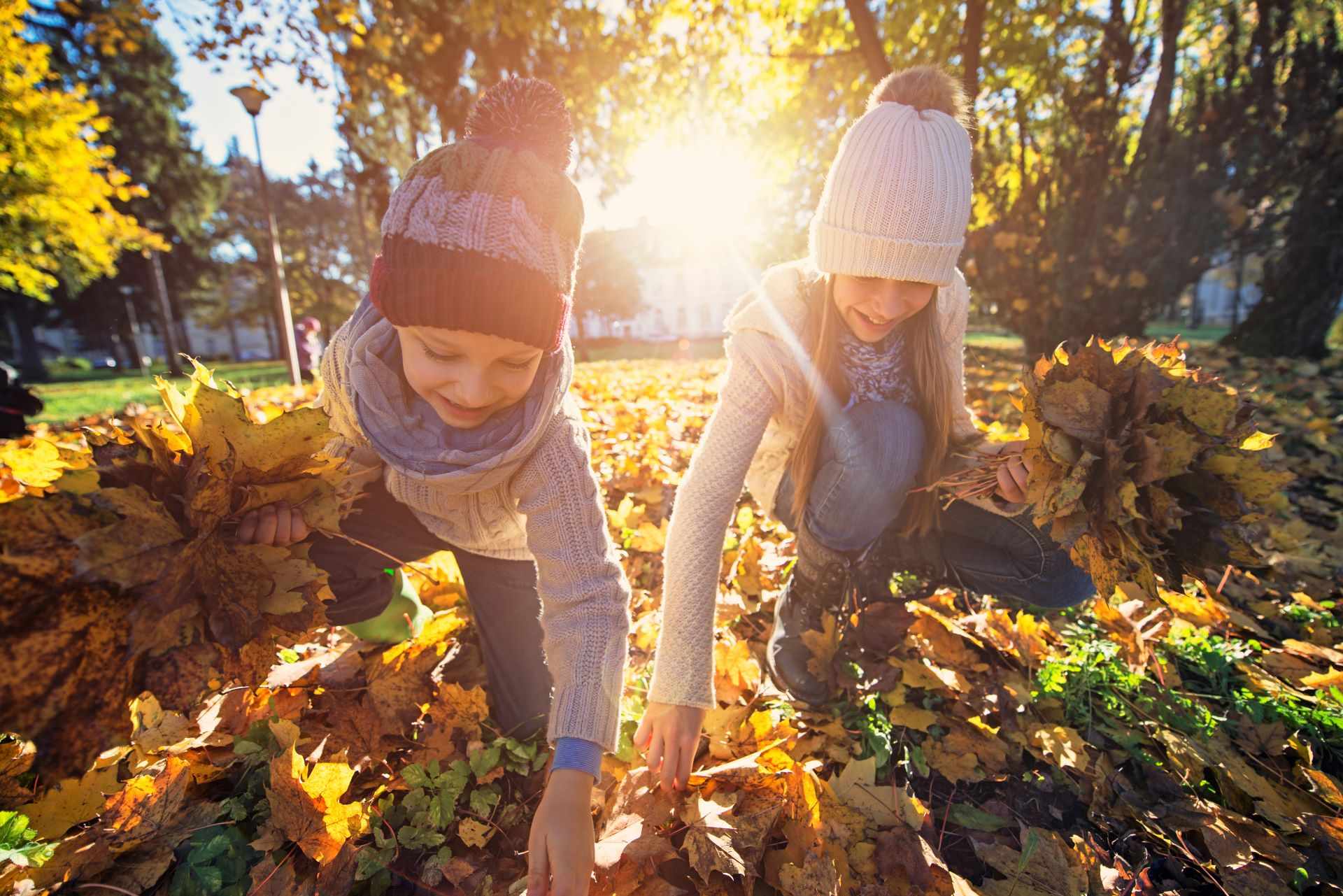herfst kinderen