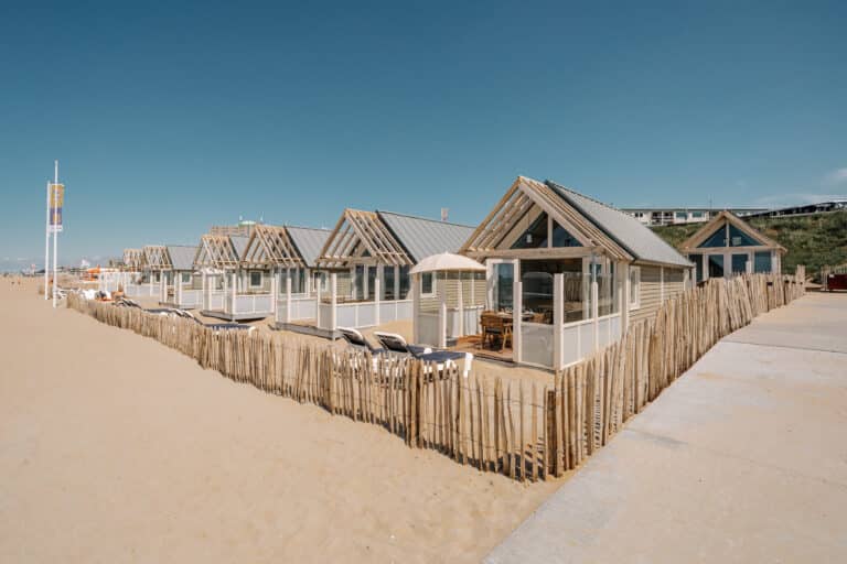 beachhouses am strand Zandvoort